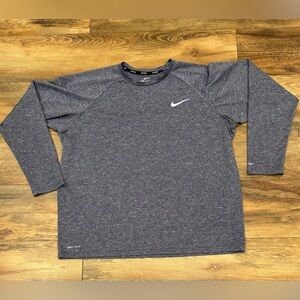 Nike Swim long sleeve shirt Mens size XL